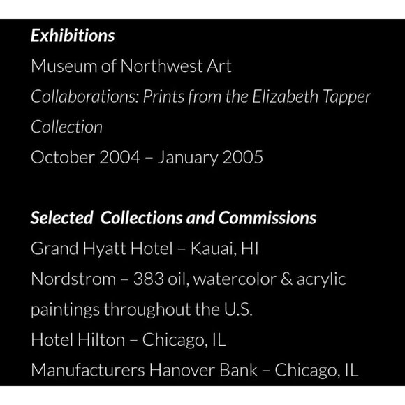 David Harrison Acrylic Floral Painting In Ornate Frame From Nordstrom Collection - Picture 13 of 13